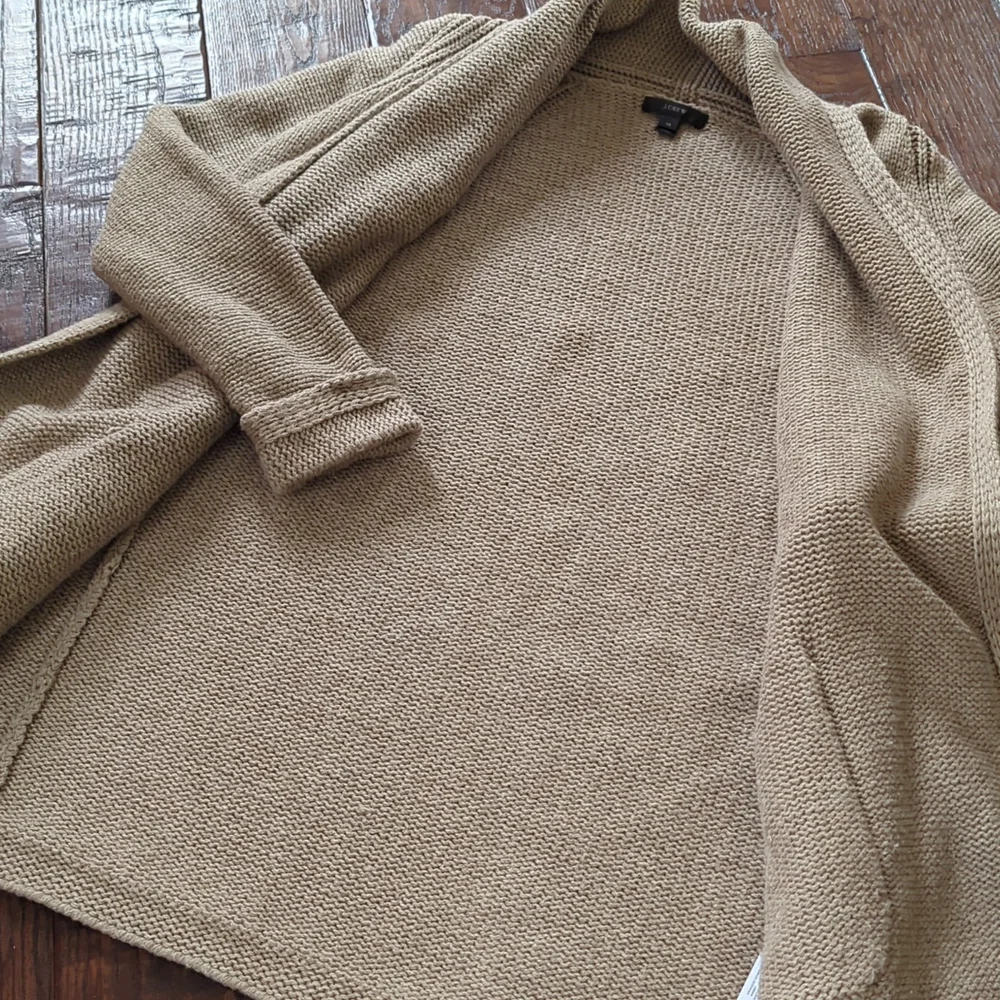J. Crew oversized tan